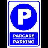 Semn pentru parcare parking